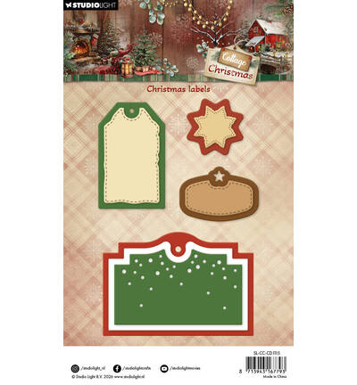 SL-CC-CD1115 - StudioLight - StudioLight Dies – Christmas Labels Cottage Christmas n° 1115 - Matrices Studio Light - Detail 3 SL-CC-CD1115 - StudioLight - StudioLight Dies – Christmas Labels Cottage Christmas n° 1115 - Matrices Studio Light - Detail 3
