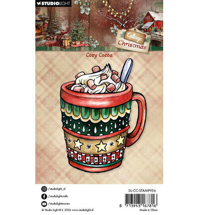 SL-CC-STAMP956 - StudioLight - StudioLight Tampons Transparents – Cozy Cocoa Cottage Christmas n° 956 - Tampons Studio Light - Detail 1 SL-CC-STAMP956 - StudioLight - StudioLight Tampons Transparents – Cozy Cocoa Cottage Christmas n° 956 - Tampons Studio Light - Detail 1