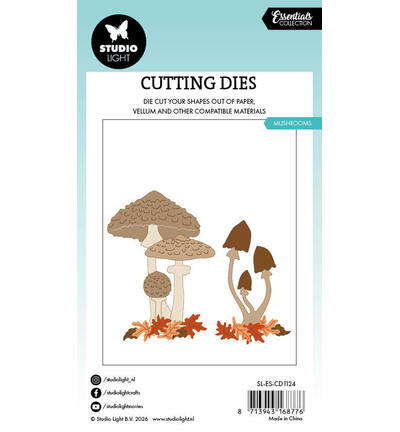 SL-ES-CD1124 - StudioLight - StudioLight Dies – Mushrooms Essentials n° 1124 - Matrices Essentials - Detail 1 SL-ES-CD1124 - StudioLight - StudioLight Dies – Mushrooms Essentials n° 1124 - Matrices Essentials - Detail 1
