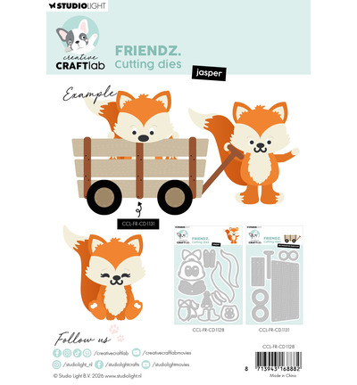 CCL-FR-CD1128 - StudioLight - CCL Dies – Jasper Friendz n° 1128 - Matrices CraftLab - Detail 1 CCL-FR-CD1128 - StudioLight - CCL Dies – Jasper Friendz n° 1128 - Matrices CraftLab - Detail 1