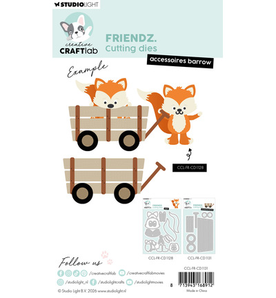 CCL-FR-CD1131 - StudioLight - CCL Dies – Accessoires Barrow Friendz n° 1131 - Matrices CraftLab - Detail 1 CCL-FR-CD1131 - StudioLight - CCL Dies – Accessoires Barrow Friendz n° 1131 - Matrices CraftLab - Detail 1
