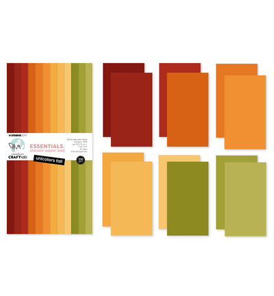 CCL-ES-UPP506 - StudioLight - CCL Bloc Papier Unicolore – Unicolors Fall Essentials n° 506 - Papiers unis - Detail 2 CCL-ES-UPP506 - StudioLight - CCL Bloc Papier Unicolore – Unicolors Fall Essentials n° 506 - Papiers unis - Detail 2