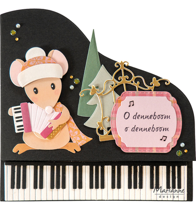 COL1595 - Marianne Design - Collectables – Instruments de musique by Marleen - Collectables - Detail 4 COL1595 - Marianne Design - Collectables – Instruments de musique by Marleen - Collectables - Detail 4