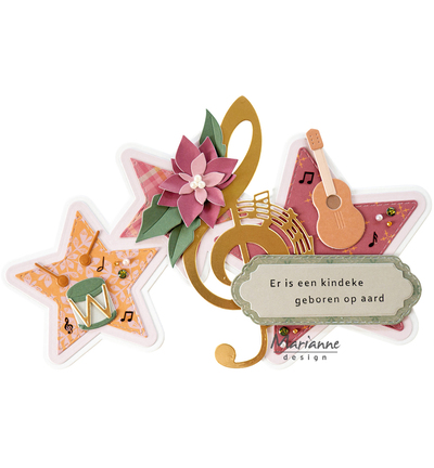 CR1743 - Marianne Design - Craftables – Clé de sol - Craftables - Detail 2 CR1743 - Marianne Design - Craftables – Clé de sol - Craftables - Detail 2