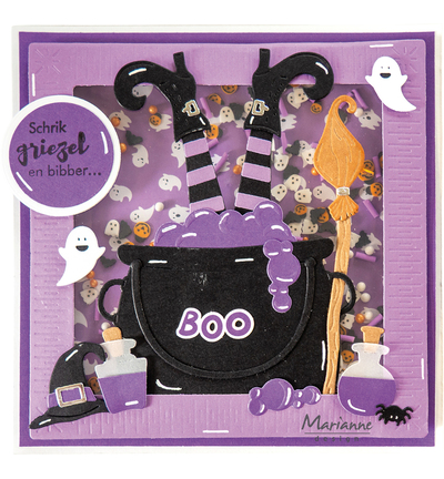 LR0979 - Marianne Design - Creatables – Sorcière dans le chaudron - Creatables - Detail 1 LR0979 - Marianne Design - Creatables – Sorcière dans le chaudron - Creatables - Detail 1