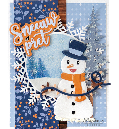 PK9226 - Marianne Design - Bloc Papier – Frosty Winter A4 - Blocs papier - Detail 1 PK9226 - Marianne Design - Bloc Papier – Frosty Winter A4 - Blocs papier - Detail 1