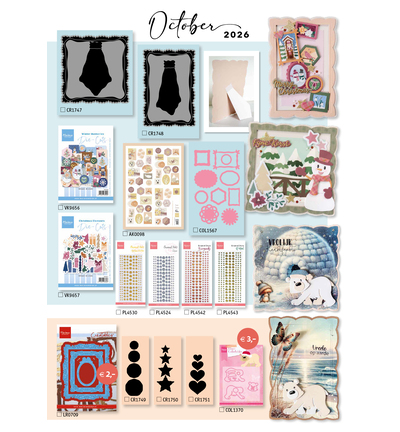 CAT13166 - Marianne Design - The Collection – Octobre 2026 - The Collection - Detail 1 CAT13166 - Marianne Design - The Collection – Octobre 2026 - The Collection - Detail 1