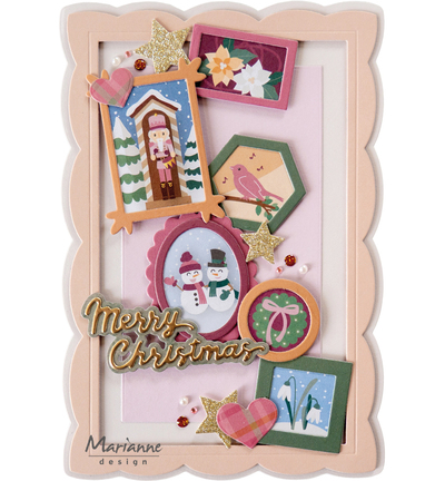 CR1748 - Marianne Design - Craftables – Cadre photo rectangle - Craftables - Detail 1