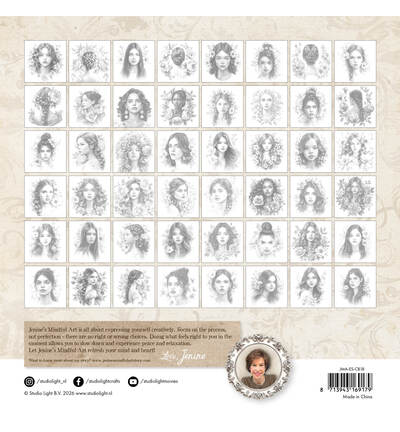 JMA-ES-CB18 - StudioLight - Jenine's Mindful Art Livre de coloriage – Timeless Beauty Essentials n° 18 - - Detail 1 JMA-ES-CB18 - StudioLight - Jenine's Mindful Art Livre de coloriage – Timeless Beauty Essentials n° 18 - - Detail 1