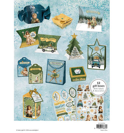 SL-CF-DCPP514 - StudioLight - StudioLight Bloc Papier Die-Cut – DIY Giftboxes Christmas Forest n° 514 - Blocs papier die-cut - Detail 1 SL-CF-DCPP514 - StudioLight - StudioLight Bloc Papier Die-Cut – DIY Giftboxes Christmas Forest n° 514 - Blocs papier die-cut - Detail 1