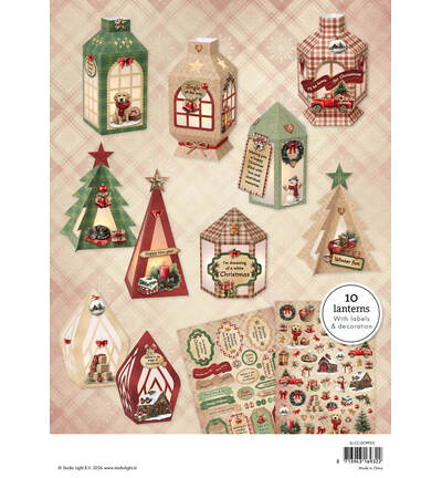SL-CC-DCPP515 - StudioLight - StudioLight Bloc Papier Die-Cut – DIY Lanterns Cottage Christmas n° 515 - Blocs papier die-cut - Detail 1 SL-CC-DCPP515 - StudioLight - StudioLight Bloc Papier Die-Cut – DIY Lanterns Cottage Christmas n° 515 - Blocs papier die-cut - Detail 1