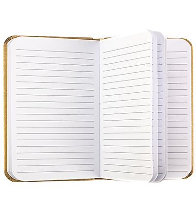 K-5525 - Kangaro - Carnet de notes Kraft, ligné - Carnet de notes - Detail 1