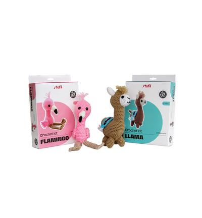 729930-05 - Stafil - Flamingo - Set Amigurumi Crochet - Detail 2 729930-05 - Stafil - Flamingo - Set Amigurumi Crochet - Detail 2