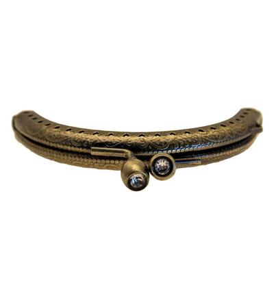 335774-03 - Stafil - Clutch closure for bags, Crystal bronze - Fermetures de sacs - Detail 1 335774-03 - Stafil - Clutch closure for bags, Crystal bronze - Fermetures de sacs - Detail 1