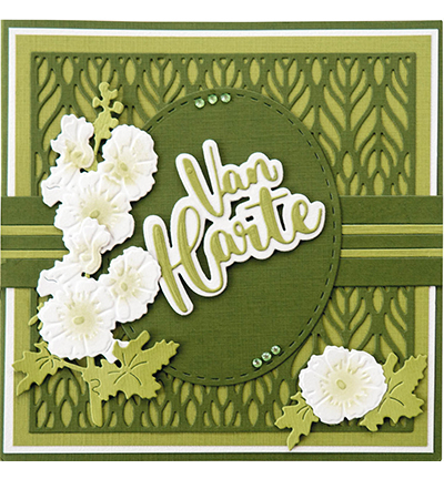 CR1622 - Marianne Design - Background leaves - Fond - Detail 2