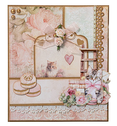 SL-ACS-DPP315 - StudioLight - Designer Paper Pad Background paper A Cat's Secret nr.315 - Design Paper Pad - Detail 6