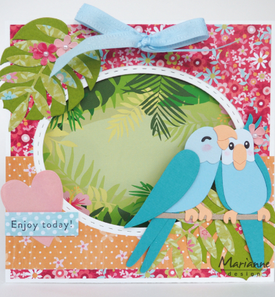 COL1465 - Marianne Design - Eline's birds - Animaux - Detail 4