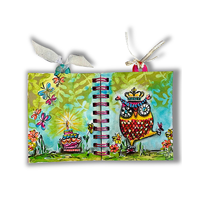 ABM-26-JOUR30 - Art by Marlene - ATC-size Art by Marlene nr. 30 - Art Journal - Detail 21