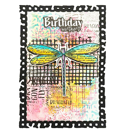 HE-DD-STAMP909 - Hazel Eaton - Grunge word cloud Dragonfly Dreams nr. 909 - Textes - Detail 8