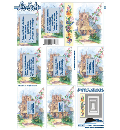 Set 1 - Le Suh - Knipvellen assorti set 1- 10pcs, A4 - Lesuh - Detail 2