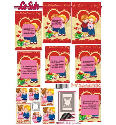 Set 1 - Le Suh - Knipvellen assorti set 1- 10pcs, A4 - Lesuh - Detail 5