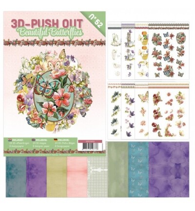 3DPO10052 - Find-it - 3D Push-Out Book 52 – Magnifique papillon - Animaux - Detail 1 3DPO10052 - Find-it - 3D Push-Out Book 52 – Magnifique papillon - Animaux - Detail 1