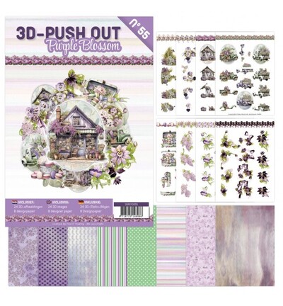 3DPO10055 - Find-it - 3D Push-Out Book 55 – Floraison violette - Fleurs - Detail 1 3DPO10055 - Find-it - 3D Push-Out Book 55 – Floraison violette - Fleurs - Detail 1
