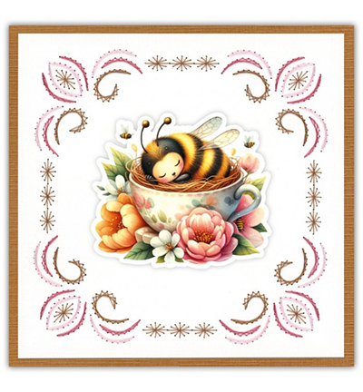 STDO264 - Find-it - Stitch & Do Kit de broderie - Sweet Honey Bees - Stitch & Do Kit de broderie - Detail 2 STDO264 - Find-it - Stitch & Do Kit de broderie - Sweet Honey Bees - Stitch & Do Kit de broderie - Detail 2