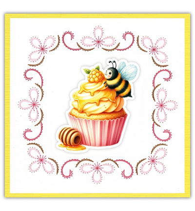 STDO264 - Find-it - Stitch & Do Kit de broderie - Sweet Honey Bees - Stitch & Do Kit de broderie - Detail 3 STDO264 - Find-it - Stitch & Do Kit de broderie - Sweet Honey Bees - Stitch & Do Kit de broderie - Detail 3