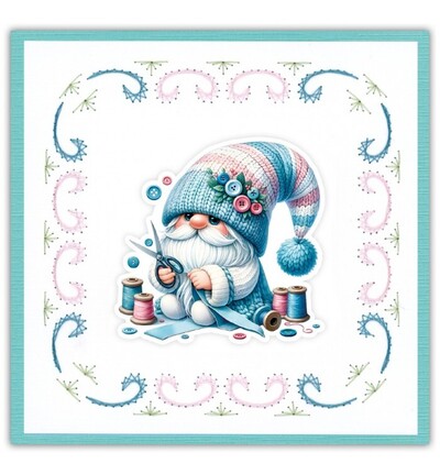 STDO266 - Find-it - Stitch & Do Kit de broderie - Happy Gnomes - - Detail 2 STDO266 - Find-it - Stitch & Do Kit de broderie - Happy Gnomes - - Detail 2