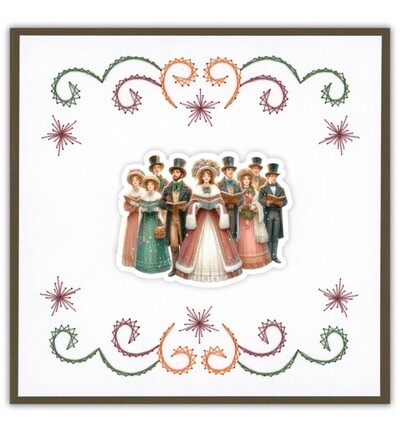 STDO267 - Find-it - Stitch & Do Kit de broderie - Victorian Christmas Tales - - Detail 1 STDO267 - Find-it - Stitch & Do Kit de broderie - Victorian Christmas Tales - - Detail 1