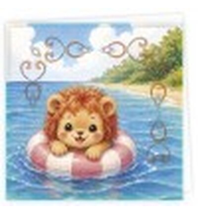 STDOPP038 - Find-it - Stitch & Do Cards 38 - Sweet Summer Lion - Stitch & Do Cartes - Detail 1 STDOPP038 - Find-it - Stitch & Do Cards 38 - Sweet Summer Lion - Stitch & Do Cartes - Detail 1