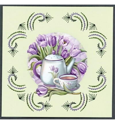 STDOOC10034 - Find-it - Stitch & Do on Colour 34 - Rêves de tulipes - Stitch &amp; Do en couleur - Detail 3
