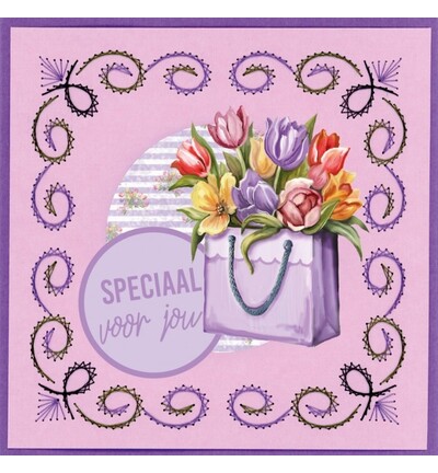STDOOC10034 - Find-it - Stitch & Do on Colour 34 - Rêves de tulipes - Stitch &amp; Do en couleur - Detail 4
