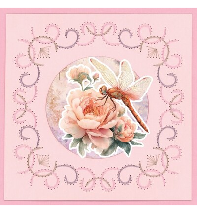 STDOOC10041 - Find-it - Stitch & Do on Colour 41 - Libellules - Stitch &amp; Do en couleur - Detail 1