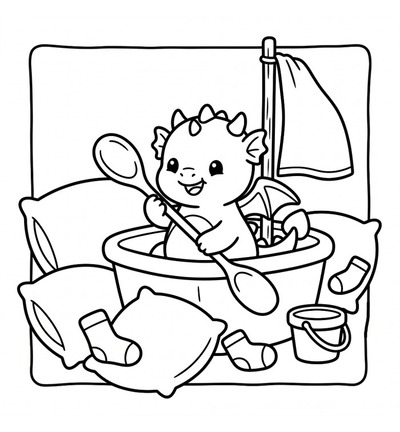 FITCCB10010 - Find-it - Livre de coloriage – Journées dragons douillettes - Cozy coloring Books - Detail 4 FITCCB10010 - Find-it - Livre de coloriage – Journées dragons douillettes - Cozy coloring Books - Detail 4