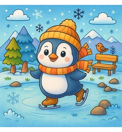 FITCCS10001 - Find-it - Set de cartes à colorier – Amis d'hiver - Cozy Coloring Card Sets - Detail 3 FITCCS10001 - Find-it - Set de cartes à colorier – Amis d'hiver - Cozy Coloring Card Sets - Detail 3