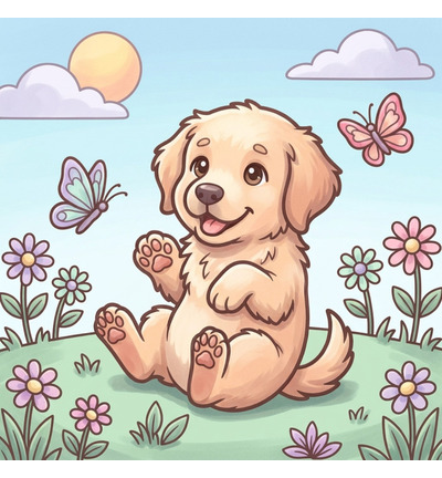 FITCCS10006 - Find-it - Set de cartes à colorier – Buddy le chiot aventures dehors - Cozy Coloring Card Sets - Detail 4 FITCCS10006 - Find-it - Set de cartes à colorier – Buddy le chiot aventures dehors - Cozy Coloring Card Sets - Detail 4