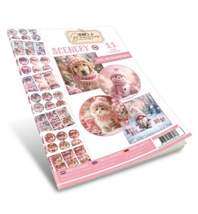 BBPOS10011 - Find-it - Push-Out Book 11 – Hiver rose - Noël - Detail 1