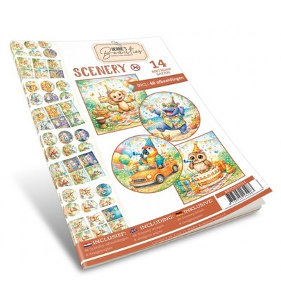 BBPOS10014 - Find-it - Push-Out Book 14 – Safari d'anniversaire - Fête - Detail 1