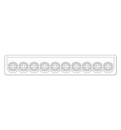 658396 - Sizzix - Sunflowers - Sizzlits Decorative Strip - Detail 1