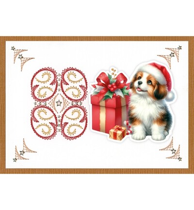 STDOBB037 - Find-it - Stitch & Do Livre A6 – 37 Warm Christmas Paws - Stitch &amp; Do livre A6 - Detail 2
