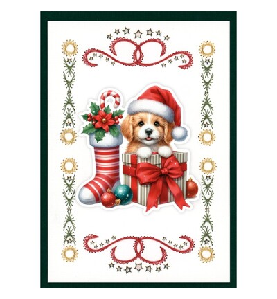 STDOBB037 - Find-it - Stitch & Do Livre A6 – 37 Warm Christmas Paws - Stitch &amp; Do livre A6 - Detail 4