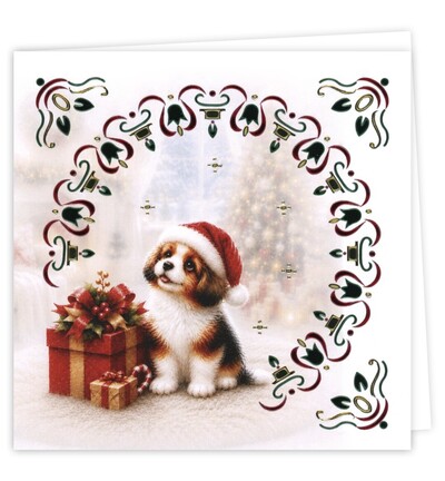 DODOPP049 - Find-it - Hobbydots Cards 49 – Merry Pawmess - Animaux / Insectes - Detail 3