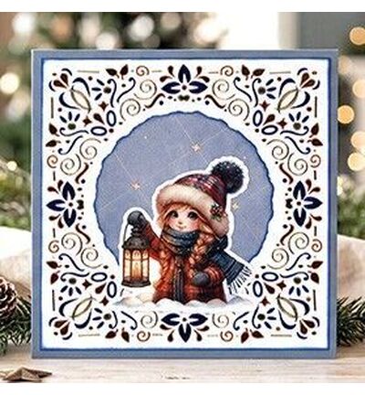 SB11165 - Find-it - Push-out – Girl - Good Old Christmas - Detail 2 SB11165 - Find-it - Push-out – Girl - Good Old Christmas - Detail 2