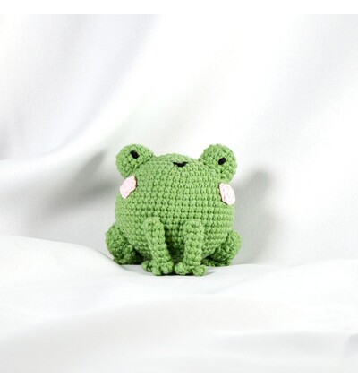 KC1042 - Find-it - Kit de crochet – Pickles The Frog - Pouch Pals - Detail 1 KC1042 - Find-it - Kit de crochet – Pickles The Frog - Pouch Pals - Detail 1