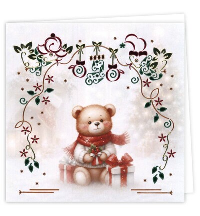 DODOPP054 - Find-it - Hobbydots Cards 54 - Furry Christmas Friends - Animaux / Insectes - Detail 2 DODOPP054 - Find-it - Hobbydots Cards 54 - Furry Christmas Friends - Animaux / Insectes - Detail 2
