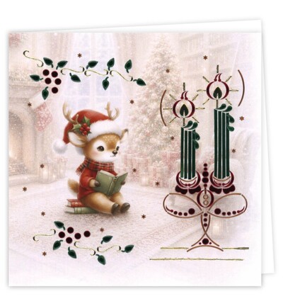 DODOPP054 - Find-it - Hobbydots Cards 54 - Furry Christmas Friends - Animaux / Insectes - Detail 3 DODOPP054 - Find-it - Hobbydots Cards 54 - Furry Christmas Friends - Animaux / Insectes - Detail 3