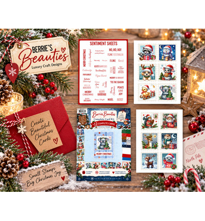 BBCK10001 - Find-it - Kit de cartes - Christmas Stamps Animals - Christmas Stamps - Detail 2 BBCK10001 - Find-it - Kit de cartes - Christmas Stamps Animals - Christmas Stamps - Detail 2