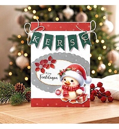 SB11169 - Find-it - Push-out – Christmas Funny Duck - Furry Christmas Friends - Detail 1 SB11169 - Find-it - Push-out – Christmas Funny Duck - Furry Christmas Friends - Detail 1